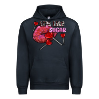 Navy lips like sugar olivia Urban Hoodie - OliviaCreatesArt