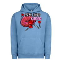 Pigment Pebble Blue lips like sugar olivia Urban Hoodie - OliviaCreatesArt