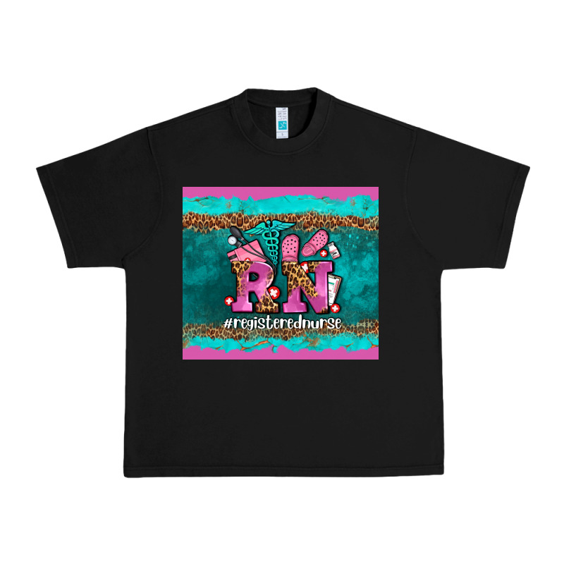 Rn Registered  Nurse Urban Heavy Tee by AdoDesignShop | Teevron