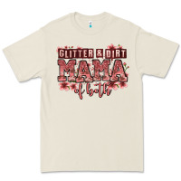 Bone glitter and dirt mama of both girls Premium Tee - Zillion Design Studio