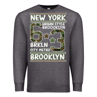 Charcoal Heather Newyork Brooklyn Premium Sweatshirt - Bettercallsaul