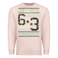 Pale Pink Newyork Brooklyn Premium Sweatshirt - Bettercallsaul
