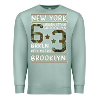 Seafoam Newyork Brooklyn Premium Sweatshirt - Bettercallsaul