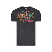 Vintage Black mom vibes baby pigs Vintage Tee - Artiststas