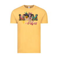 Vintage Mustard mom vibes baby pigs Vintage Tee - Artiststas