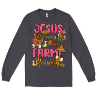 Smoke jesus praising and farm raising Long Sleeve Tee - MaliasSmallBusiness