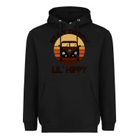 Black Stay Trippy Lil Hippy Heavyweight Hoodie - Bettercallsaul