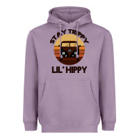 Lavender Stay Trippy Lil Hippy Heavyweight Hoodie - Bettercallsaul