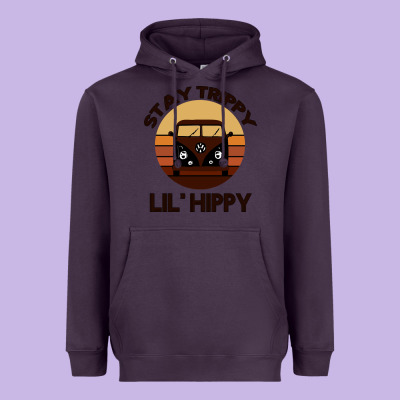 Stay Trippy Lil Hippy Heavyweight Hoodie Designed By Bettercallsaul