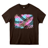 Chocolate Brown race background Heavy Core Tee - Zillion Design Studio