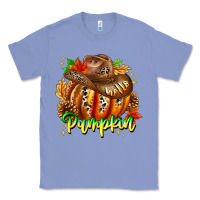 Colony Blue Hello Pumpkin Classic Tee - CowhideDigitalArt