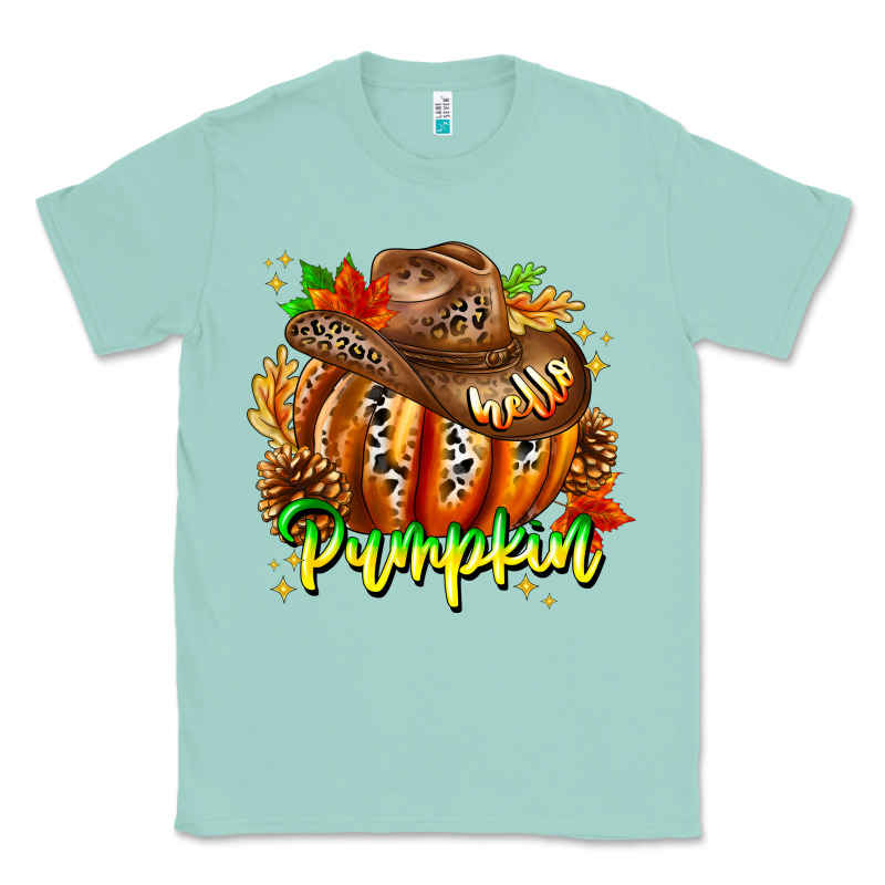 Hello Pumpkin Classic Tee by CowhideDigitalArt | Teevron