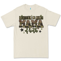 Bone glitter and dirt mama of both Premium Tee - Zillion Design Studio