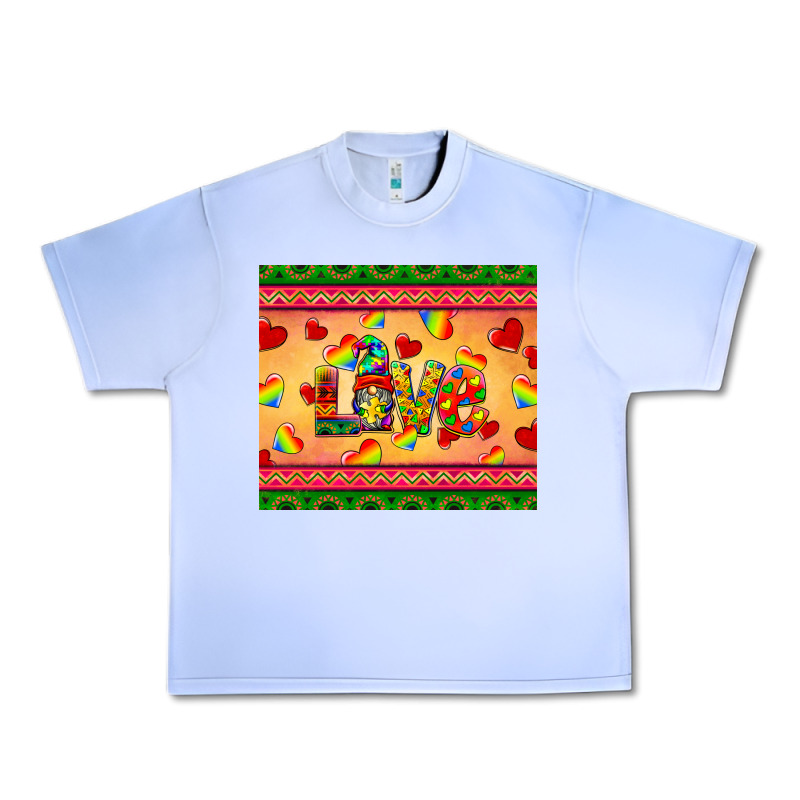 Autism Awareness Love Urban Heavy Tee by BarkalooDesign | Teevron