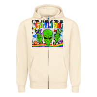 Sandshell LGBTQ Gaylien Tumbler Zipper Hoodie - BundleAndBundleShop