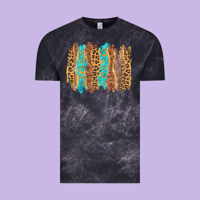 Western Brushstrokes Vintage Tee Designed By Adodesignshop