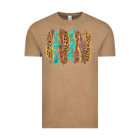 Vintage Coffee western brushstrokes Vintage Tee - AdoDesignShop