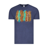 Vintage Denim western brushstrokes Vintage Tee - AdoDesignShop