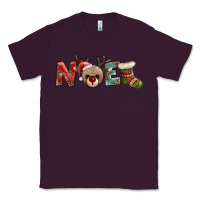 Plum noel with sock and reindeer Classic Tee - AdoDesignShop