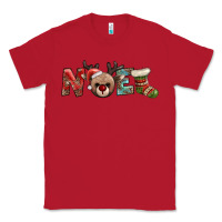 Red noel with sock and reindeer Classic Tee - AdoDesignShop