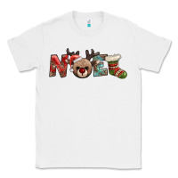 White noel with sock and reindeer Classic Tee - AdoDesignShop