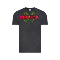 Vintage Black bonita Vintage Tee - AdoDesignShop