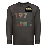 Smoke Vintage 1970 Limited Edition 50 Years Of Being Awe Premium Sweatshirt - Bettercallsaul