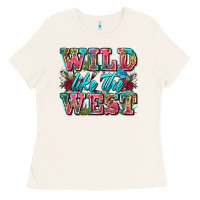 Bone wild like the west Ladies Tee - Zillion Design Studio