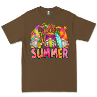 Cacao hello summer gnomes Premium Tee - Zillion Design Studio