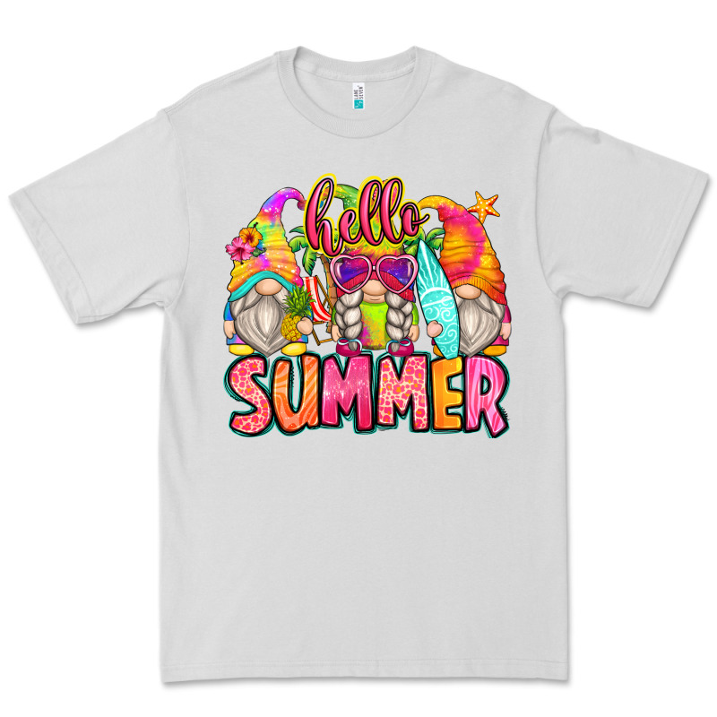 Hello Summer Gnomes Premium Tee by Zillion Design Studio | Teevron