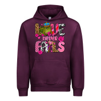 Mauve Wine love never fails with prince frog  olivia Urban Hoodie - OliviaCreatesArt