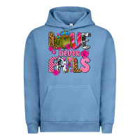 Pigment Pebble Blue love never fails with prince frog  olivia Urban Hoodie - OliviaCreatesArt