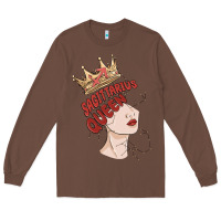 Chestnut sagittarius queen Long Sleeve Tee - MaliasSmallBusiness