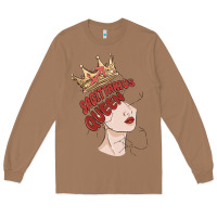 Toasted Coconut sagittarius queen Long Sleeve Tee - MaliasSmallBusiness