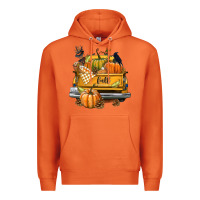 Carrot Fall Truck Premium Hoodie - texasbilliewilder