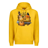 Lemon Fall Truck Premium Hoodie - texasbilliewilder