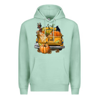 Seafoam Fall Truck Premium Hoodie - texasbilliewilder