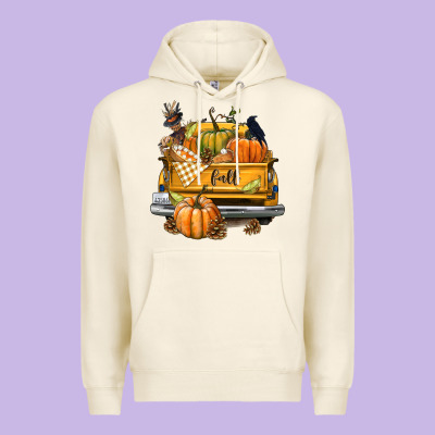 Fall Truck Premium Hoodie Designed By Texasbilliewilder