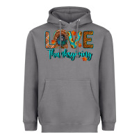 Love Thanksgiving Turkey Heavyweight Hoodie | Teevron