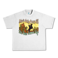 Lunar Rock aint goin down til the sun comes up cowboy Urban Heavy Tee - NancyCooperArtShop