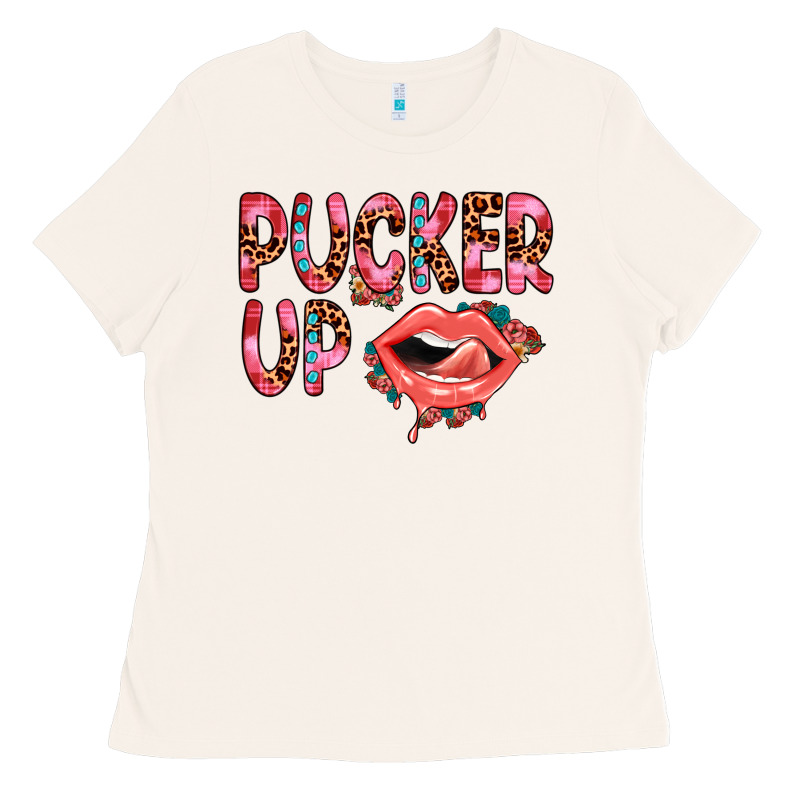 Pucker Up Ladies Tee by JahusDesignShop | Teevron