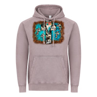 Vintage Zinc bull skull cross backgraund Vintage Hoodie - JahusDesignShop