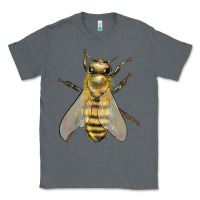 Charcoal Heather Bee Classic Tee - LillyAllenDesigns