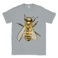 Heather Grey Bee Classic Tee - LillyAllenDesigns