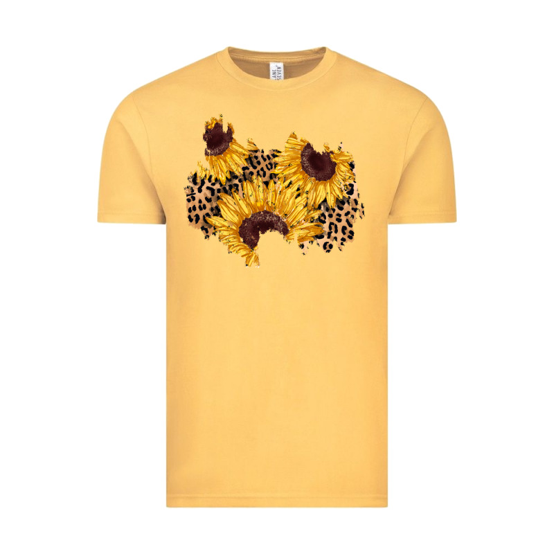 Sunflower Leopard Patch Vintage Tee by AdoDesignShop | Teevron