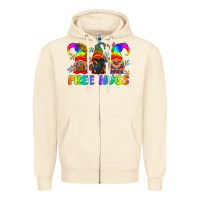 Sandshell LGBTQ Free Hugs Gnomes Zipper Hoodie - BundleAndBundleShop
