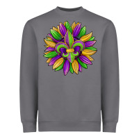 Storm mardi gras carnival sunflower Heavyweight Sweatshirt - Jasminsmagicworld