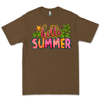 Cacao hello summer Premium Tee - Zillion Design Studio