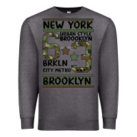 Charcoal Heather Newyork Brooklyn Premium Sweatshirt - Bettercallsaul