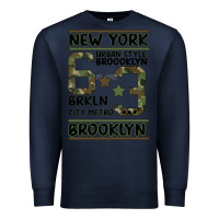 Navy Newyork Brooklyn Premium Sweatshirt - Bettercallsaul